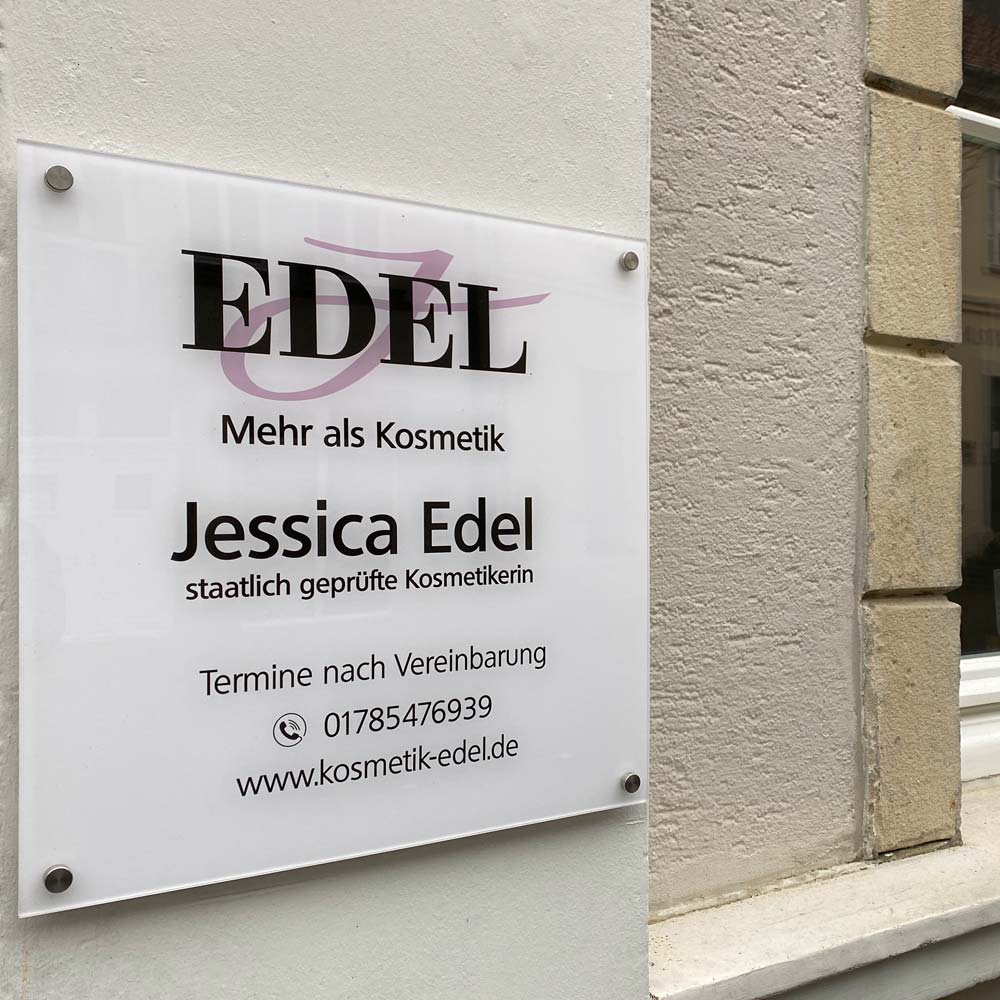 Extrodesign Werbekontor | Referenz | Jessica Edel Kosmetik | Galeriebild