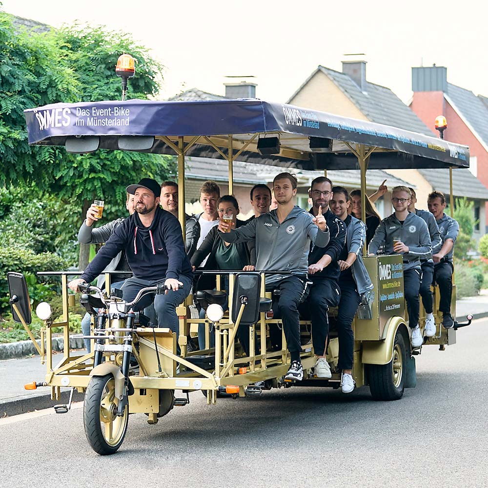 Extrodesign Werbekontor | Referenz | Ömmes Event-Bike | Galeriebild
