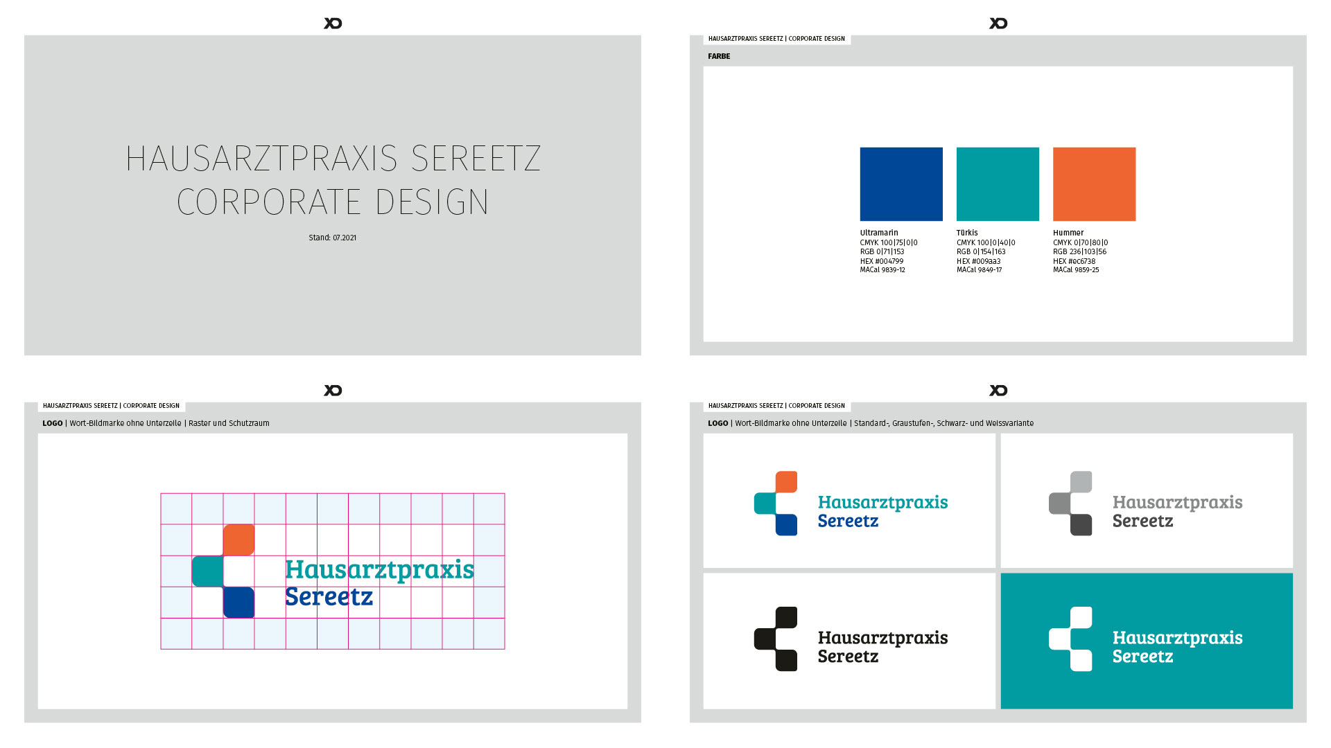 Extrodesign Werbekontor | Referenz | Hausarztpraxis Sereetz | Corporate Design